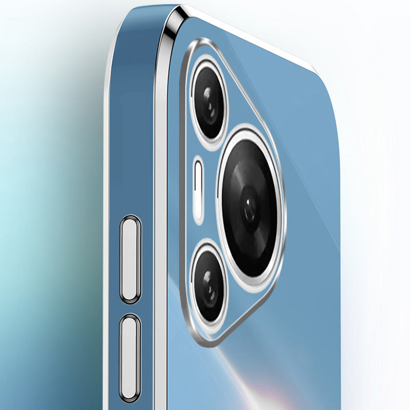 XINLI For Huawei Pura 70 Pro Case Electroplating Kickstand TPU Phone Cover XINLI For Huawei Pura 70 Pro Case Electroplating Kickstand TPU Phone Cover